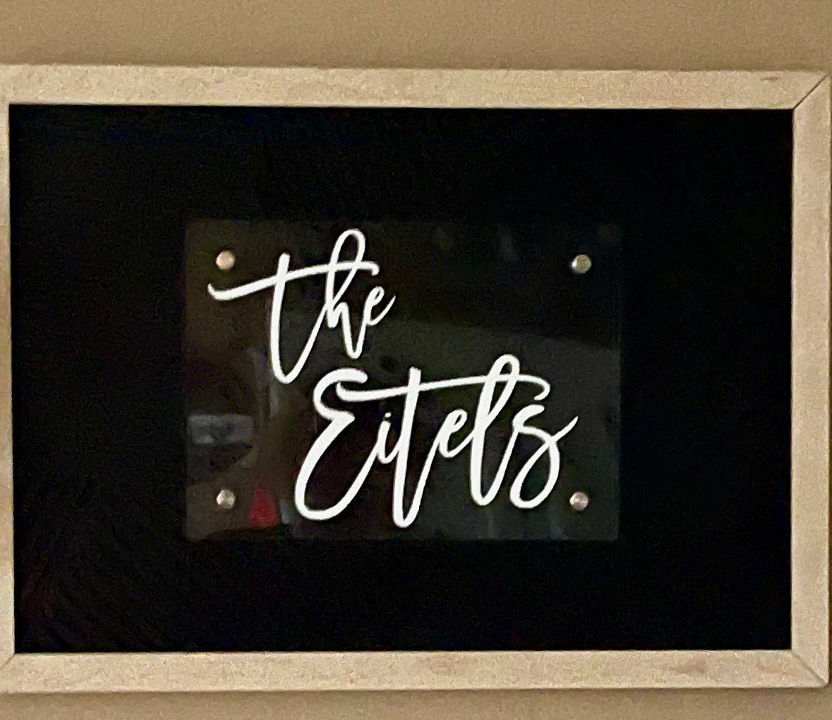 Geometrical Name Sign