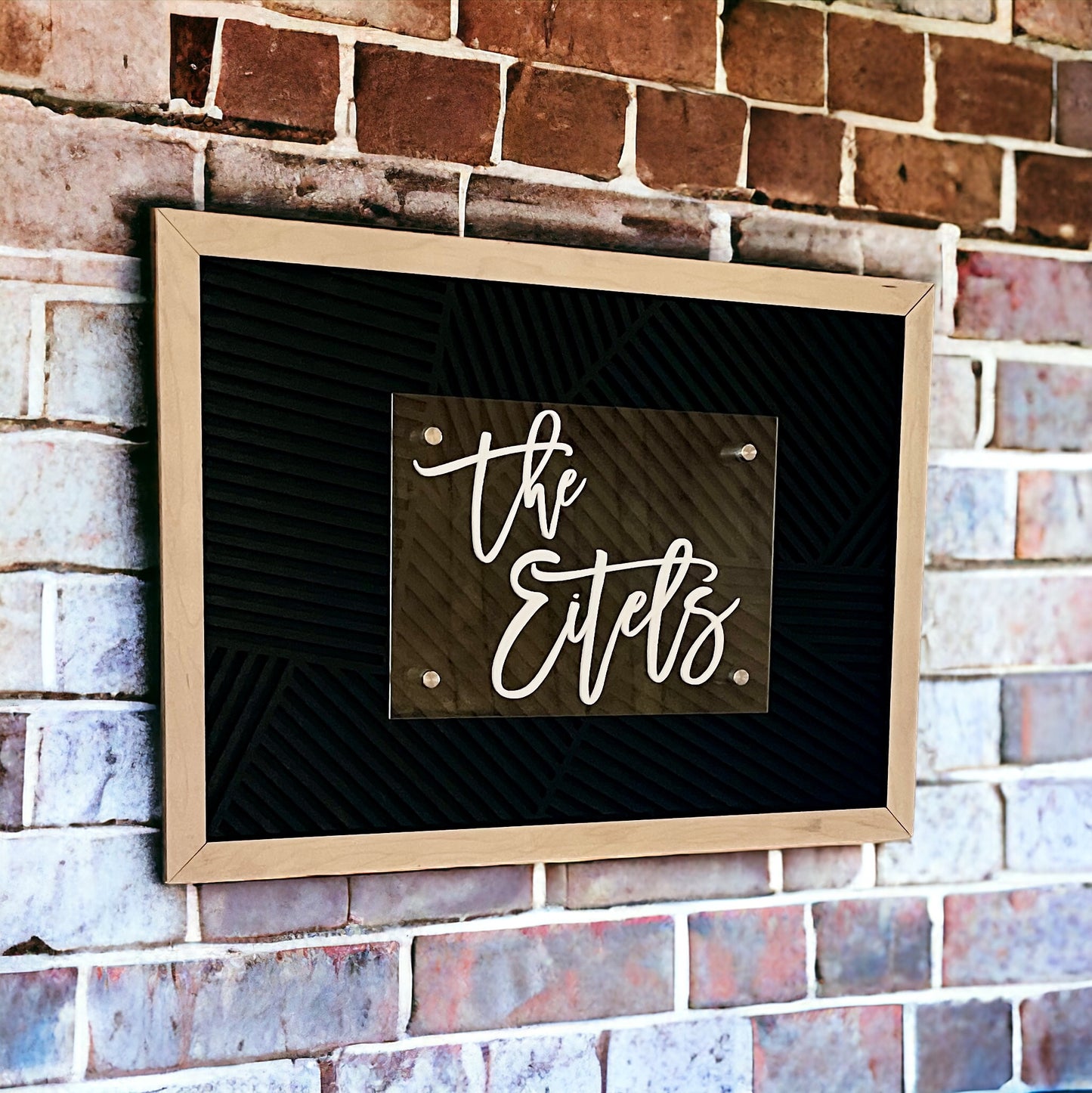Geometrical Name Sign