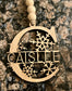Christmas Initial and Name Snowflake Ornament