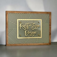 Rustic Sign Design