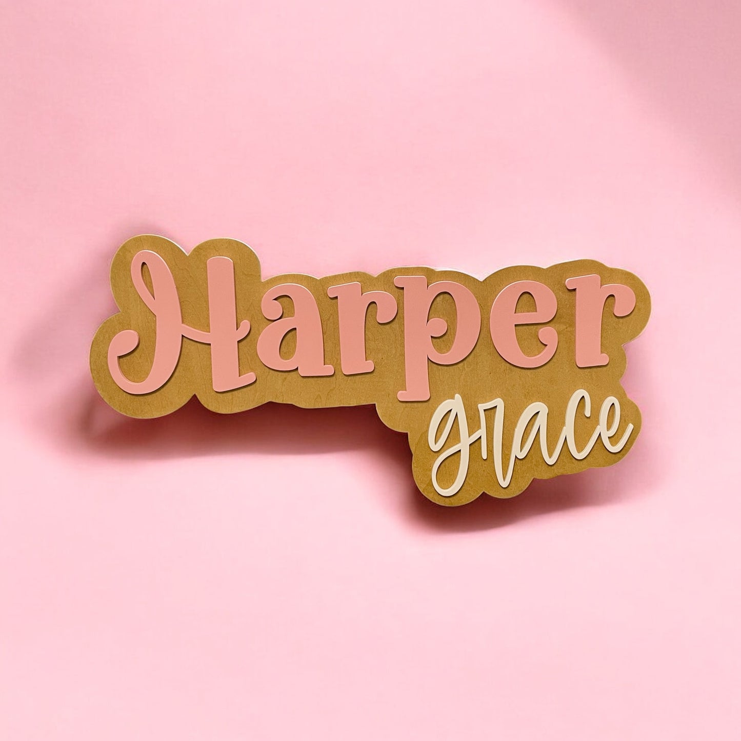 Large Wood Name Sign, Nursery Name Sign, girl name sign, boy name sign